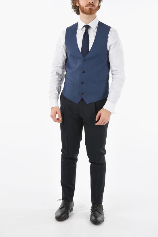  꼬르넬리아니 수트 자켓 87C082 1117505 006 Blue - CORNELIANI
