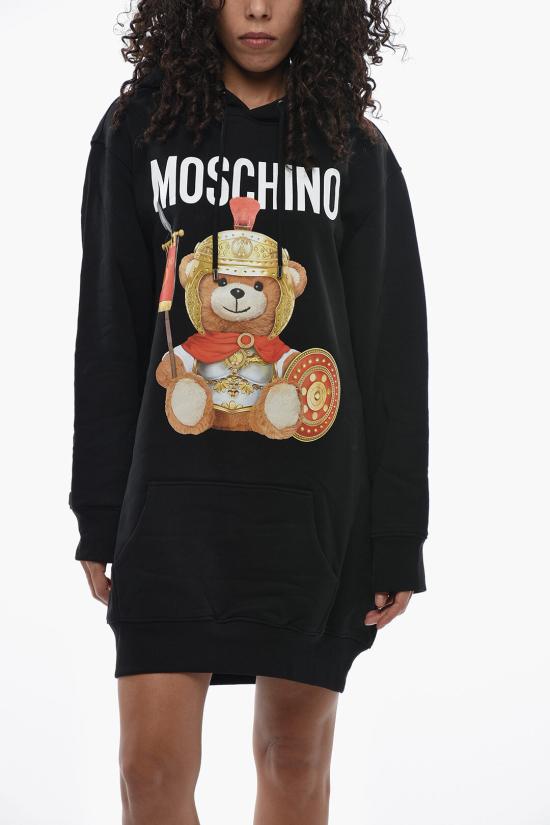  모스키노 숏 원피스 0427 5527 A2555 20 Black - MOSCHINO