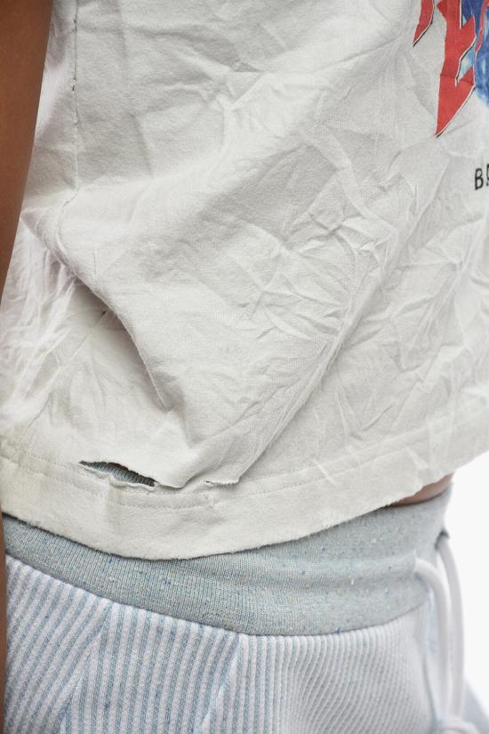  발렌시아가 반팔 티셔츠 807341 TRVC8 9012 30 Gray - BALENCIAGA