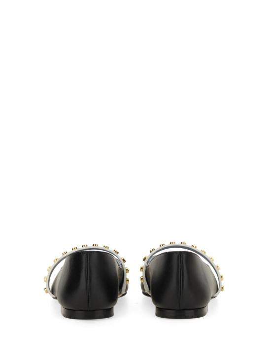 25FW 알렉산더 맥퀸 플랫 슈즈 838131 WIAEW1386 BLACK - ALEXANDER MCQUEEN