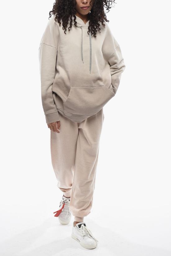  파비아나 필리피 후드 티셔츠 JED222W146H034VR1 Beige - FABIANA FILIPPI