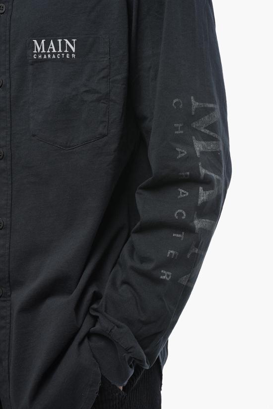  발렌시아가 메인 캐릭터 아트워크 티셔츠 슬리브 셔츠 850260TTVB91083 Black - BALENCIAGA