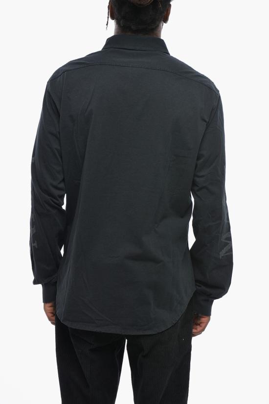  발렌시아가 메인 캐릭터 아트워크 티셔츠 슬리브 셔츠 850260TTVB91083 Black - BALENCIAGA