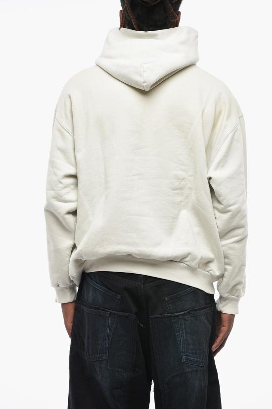  발렌시아가 미디엄 핏 후드 티셔츠 767877TSVR39012 Gray - BALENCIAGA