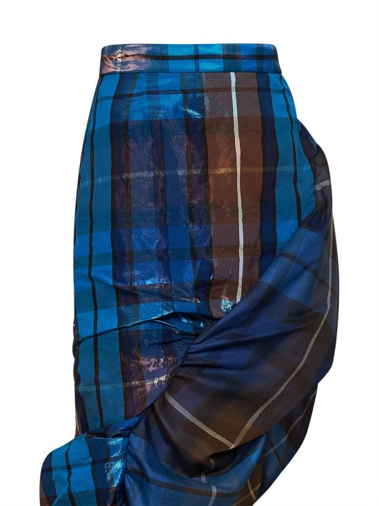 26FW 비비안웨스트우드 스커트 1K01003BW01JFBLUEBROWN - VIVIENNE WESTWOOD