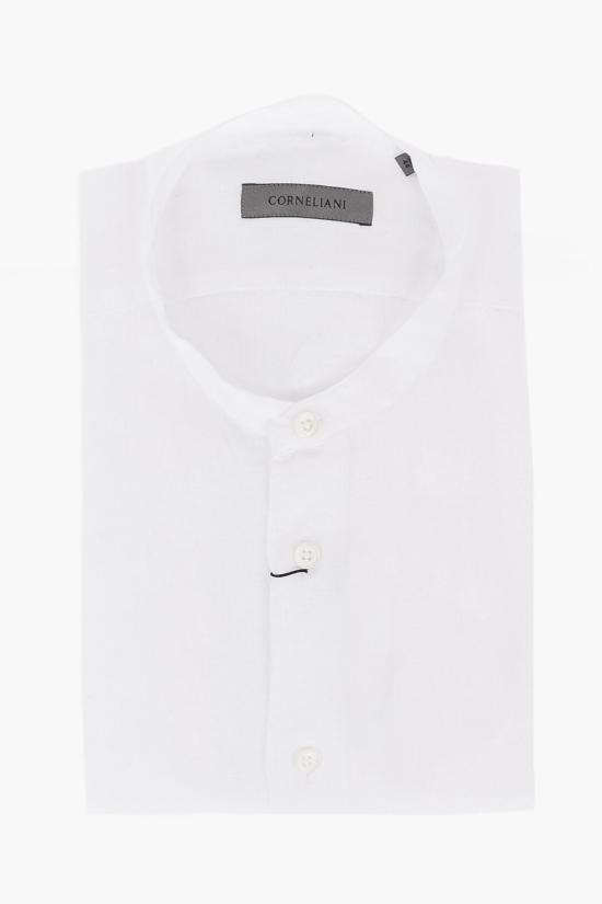  꼬르넬리아니 긴팔 셔츠 85P141 0111091 028 White