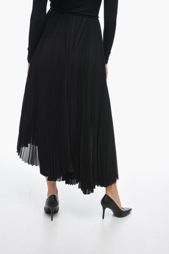  발렌시아가 롱 스커트 725119 TNO11 1000 Black - BALENCIAGA