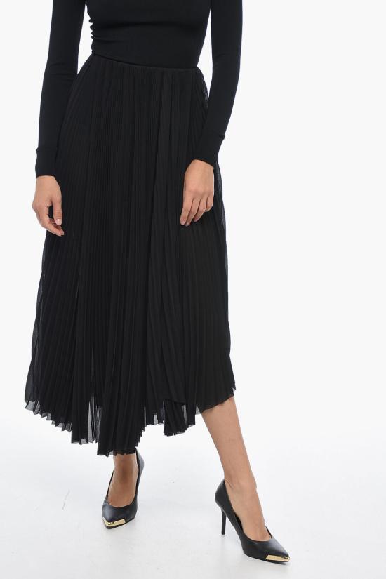  발렌시아가 롱 스커트 725119 TNO11 1000 Black