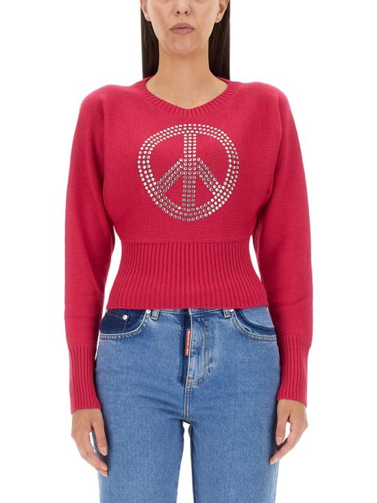  모스키노 스웨터 09098207 0208 PINK - MOSCHINO