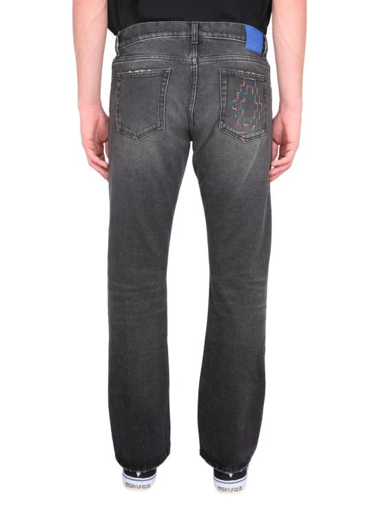  마르셀로 불론 데님 팬츠 CMYA029 S23DEN0011084 BLACK - MARCELO BURLON