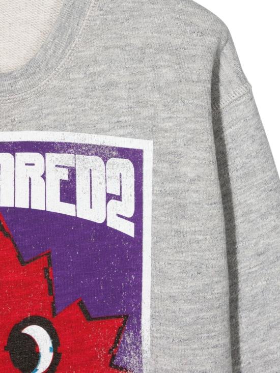  디스퀘어드2 긴팔 티셔츠 DQ1250K D0A1NDQ911 GRAY - DSQUARED2