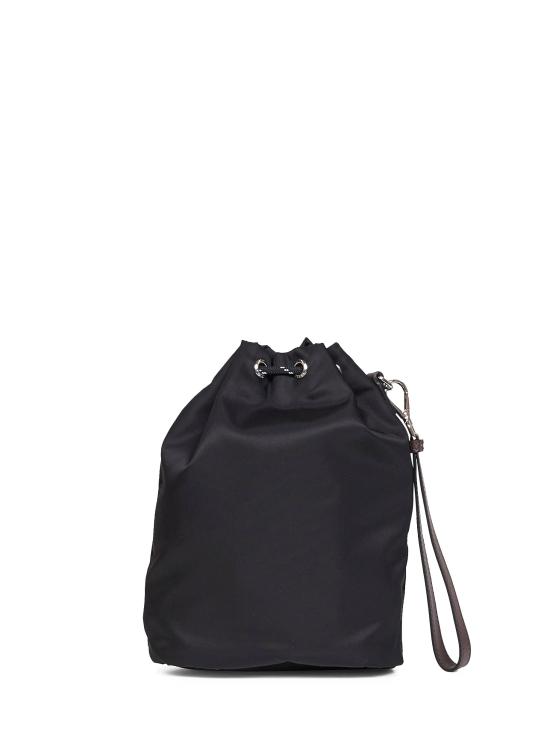 26FW 프라다 스피드락 리나일론 앤 레더 파우치 2NE0672HE1F0002 BLACK - PRADA