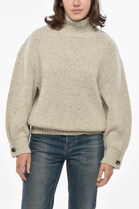  보테가베네타 터틀넥 802130V4O10 9217 Beige