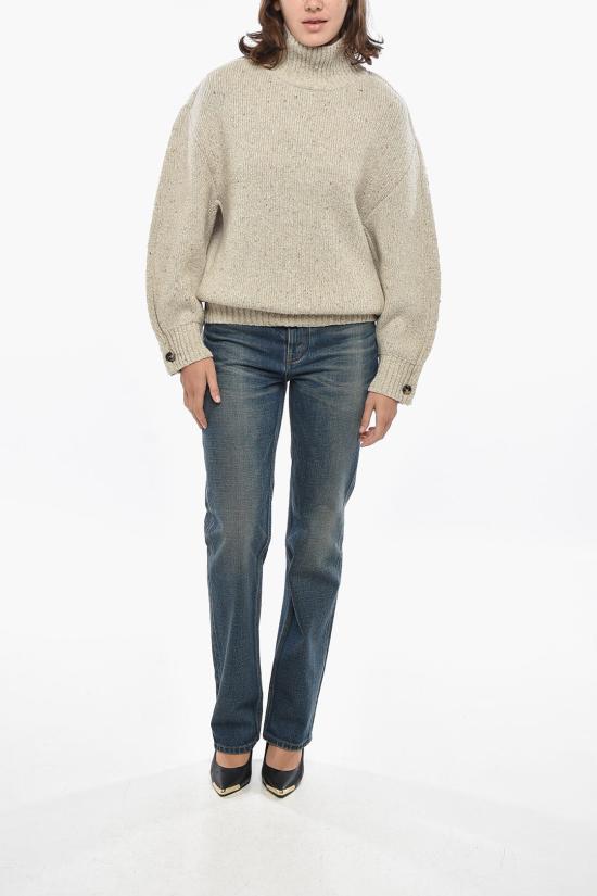  보테가베네타 터틀넥 802130V4O10 9217 Beige - BOTTEGA VENETA