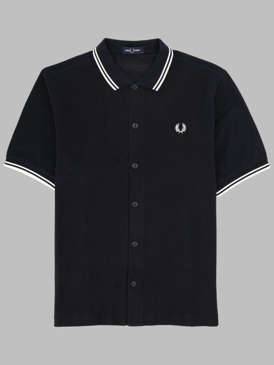 26SS 프레드페리 탑 FP M2451 58 608 BLUE