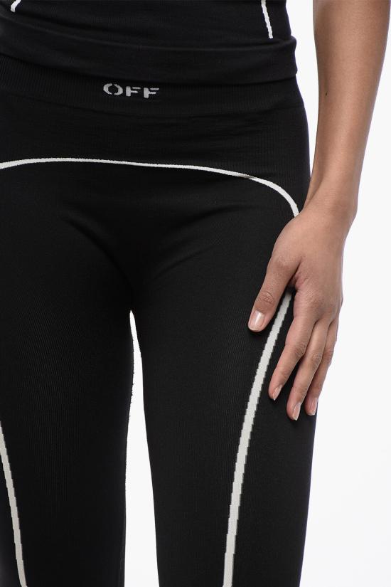  오프화이트 레깅스 OWVV015S24KNI0011001 Black - OFF WHITE