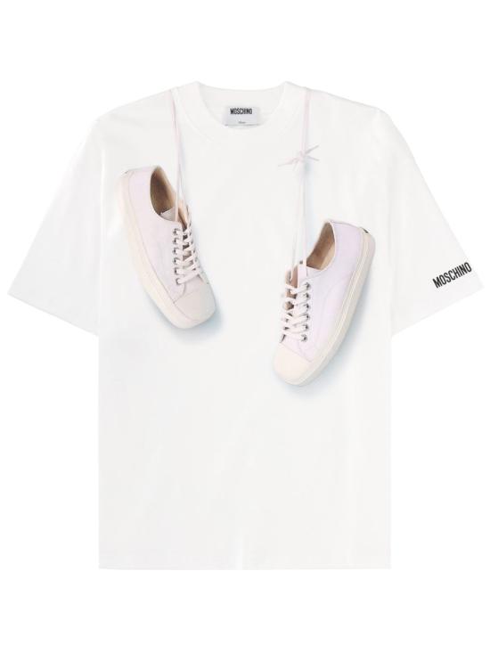26SS 모스키노 폴로 티셔츠 07250541 1001 WHITE