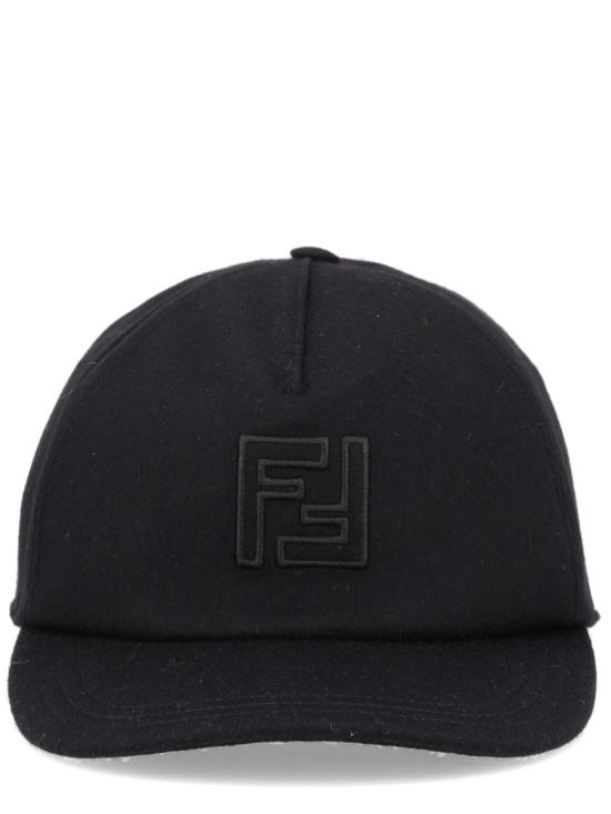 25FW 펜디 FF 베이스볼 캡 FXQ768 AYK2F0QA1 BLACK - FENDI