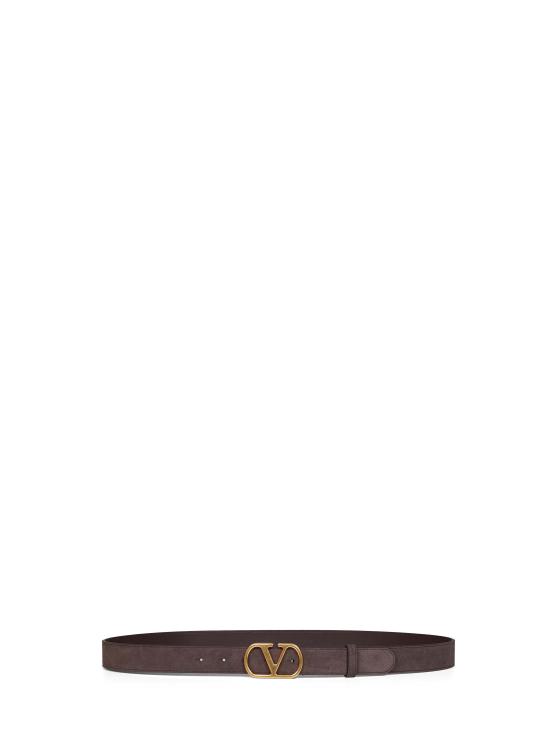 26FW 발렌티노 가라바니 가라바니 시그니처 레더 벨트 9Y2T0SM3MXA 0TO BROWN
