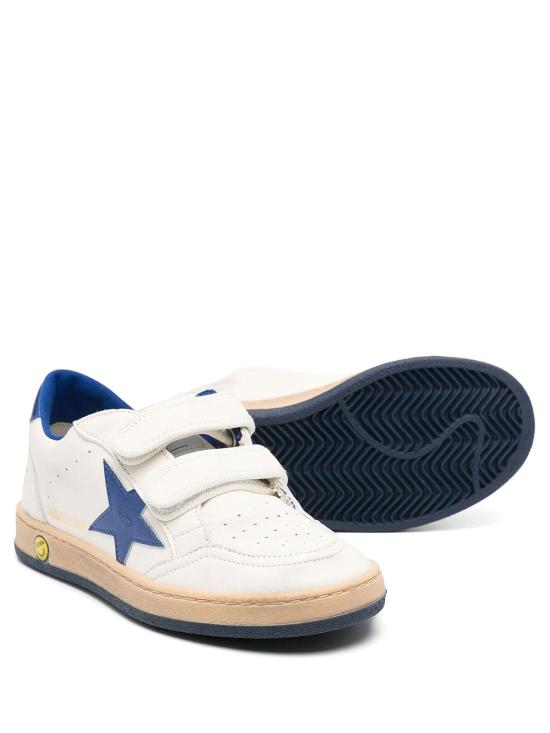 26FW [키즈] 골든구스 스니커즈 GYF00501 F004246 10793 WHITE BLUE - GOLDEN GOOSE