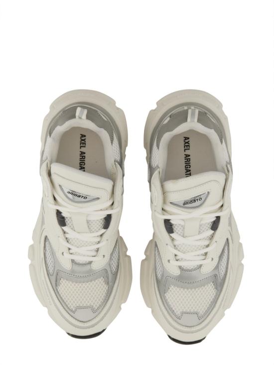 25FW 악셀 아리가토 스피어 러너 F1543001 WHITE SILVER - AXEL ARIGATO