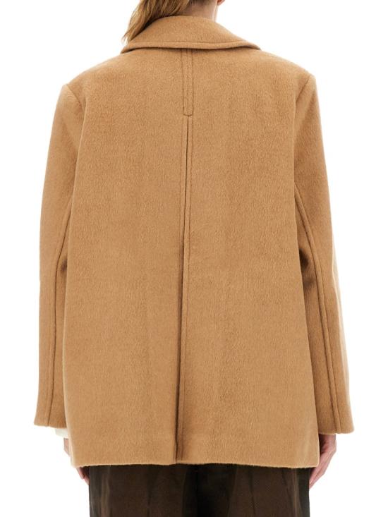 25FW 가니 더블 브레스트 자켓 W0876 399 BROWN