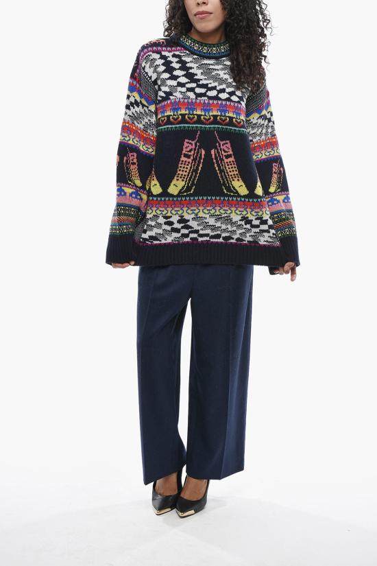 스텔라 맥카트니 스웨터 603962S22808490 Nero Multicolor - STELLA MCCARTNEY