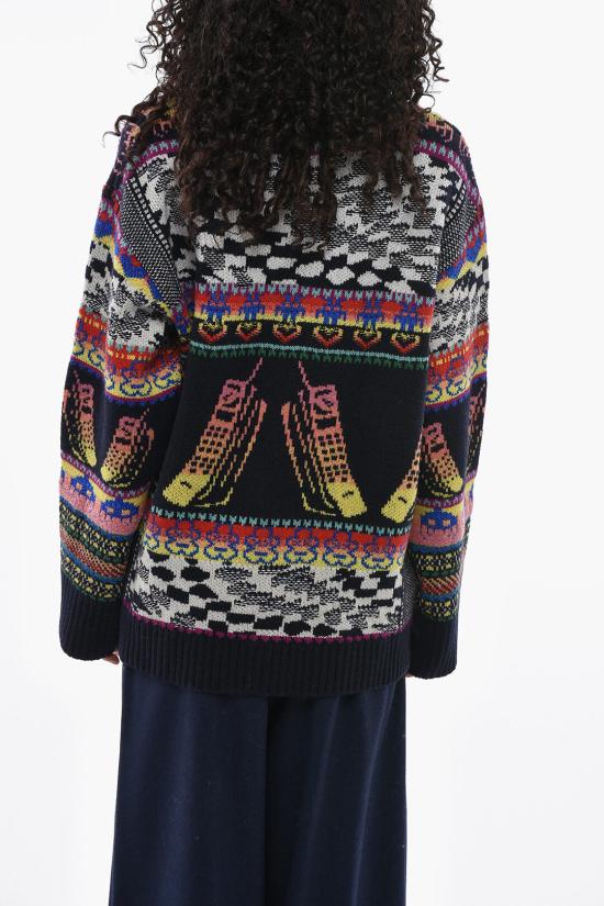  스텔라 맥카트니 스웨터 603962S22808490 Nero Multicolor - STELLA MCCARTNEY