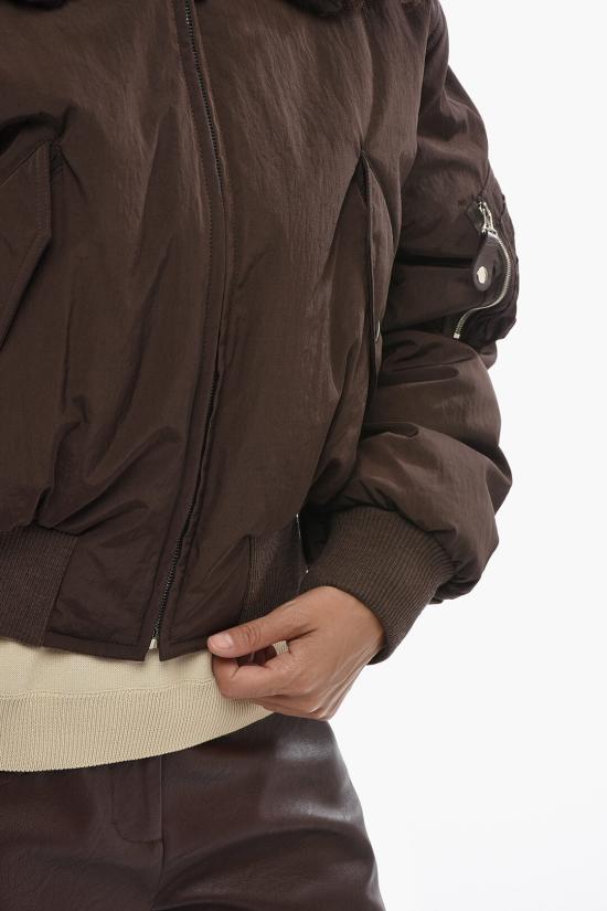  스텔라 맥카트니 봄버 자켓 6800313AU3532011 Brown - STELLA MCCARTNEY