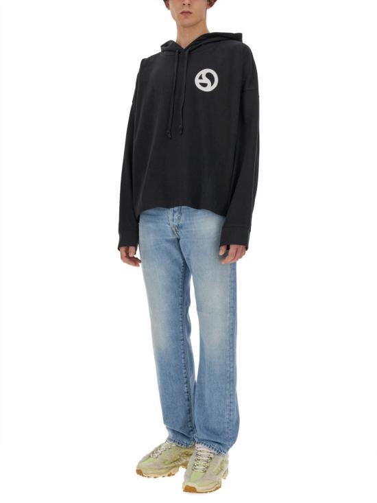  아크네 스튜디오 긴팔 티셔츠 CI0161 900 BLACK - ACNE STUDIOS