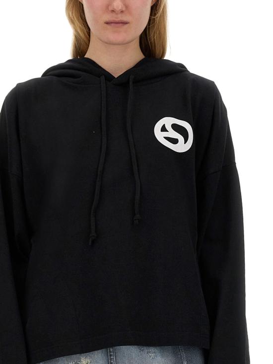  아크네 스튜디오 긴팔 티셔츠 CI0161 900 BLACK - ACNE STUDIOS