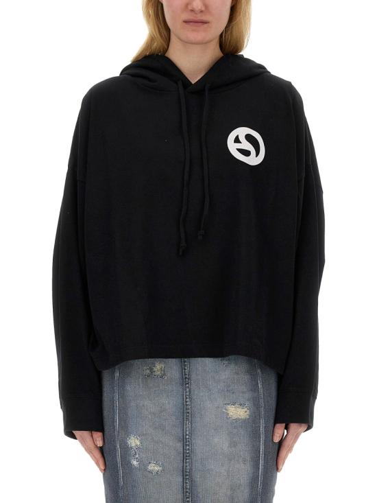  아크네 스튜디오 긴팔 티셔츠 CI0161 900 BLACK - ACNE STUDIOS