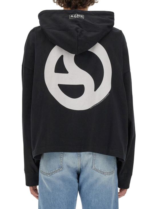  아크네 스튜디오 긴팔 티셔츠 CI0161 900 BLACK - ACNE STUDIOS