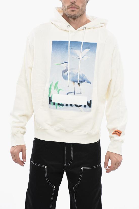  헤론 프레스톤 후드 티셔츠 HMBB024S23 JER002 0140 White