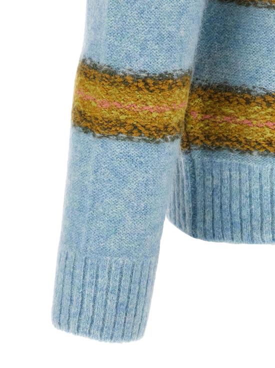 26FW 드리스 반 노튼 스웨터 DR341883BM BLUE - DRIES VAN NOTEN