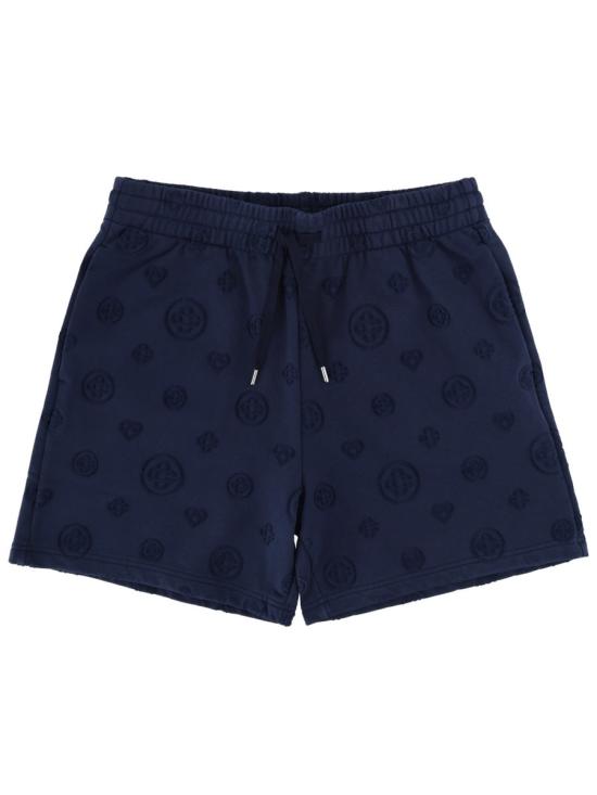 26SS 카사블랑카 숏팬츠 M SP26 JTR 003 05APPLIQUE MONOGRA M BLUE