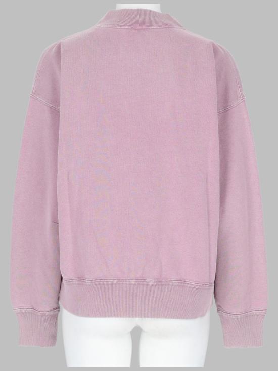 26FW 이자벨마랑에뚜왈 모비 코튼 스웨트셔츠 로고 SW0003FA D1M04ERWEC LILAC - ISABEL MARANT ETOILE