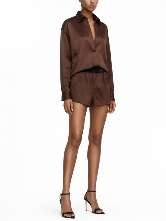 26SS 톰포드 숏팬츠 SH0080 FAX881ECD BROWN - TOMFORD