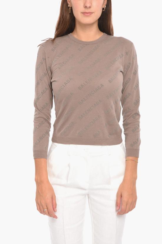  발렌시아가 스웨터 695458T32349661 Brown