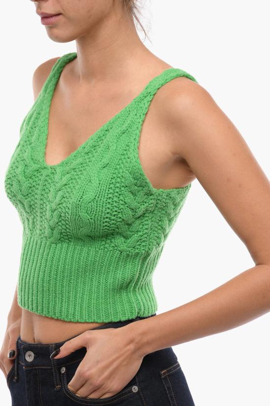  삼소앤삼소 탑 F22300074 0 VIBRANT GREEN - SAMSOE SAMSOE