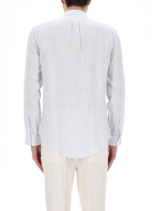 26SS 폴로 랄프로렌 셔츠 710B15647 0027188AWHITEBLUE - POLO RALPH LAUREN