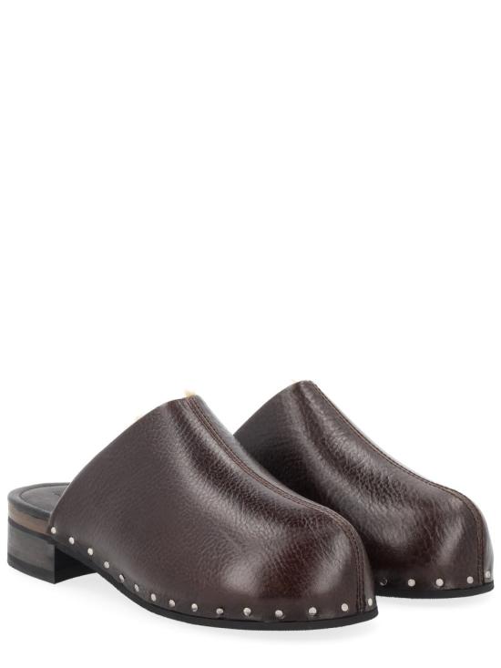 25FW 아워레가시 나오토 클로그 A4257NDA DEEPAMERICANOLEATHER BLACK - OUR LEGACY