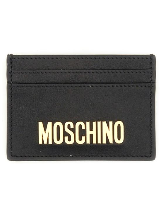  모스키노 남성지갑 81328001 3555 BLACK - MOSCHINO