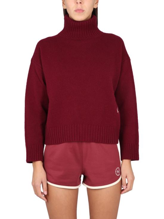  스포티앤리치 스웨터 TN751ME MERLOT PURPLE