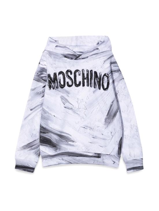  모스키노 긴팔 티셔츠 HUF05CK LCA2310101 WHITE
