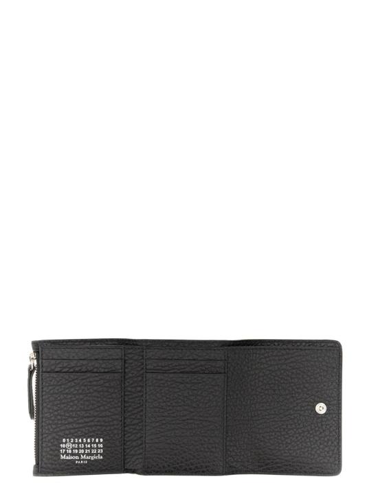 26FW 마르지엘라 지퍼 컴팩트 트라이폴드 지갑 SA3UI0010 P4455T8013 BLACK