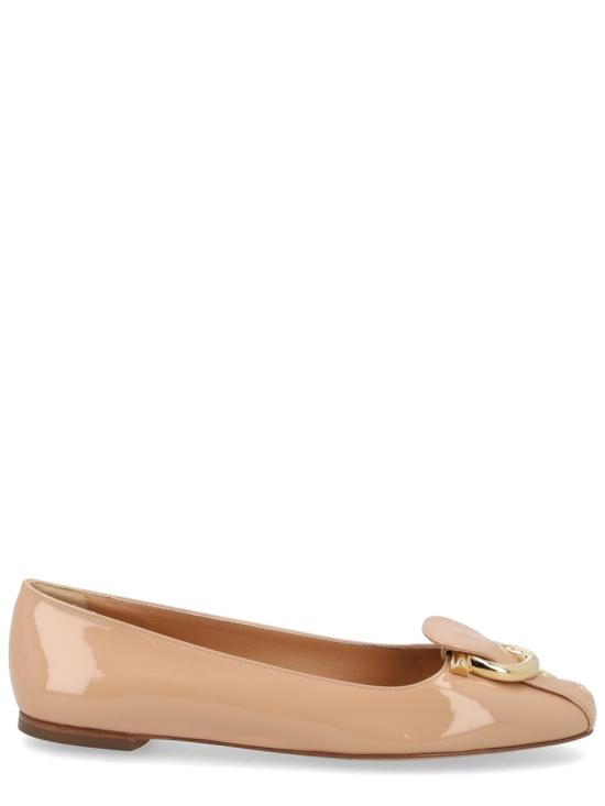 26SS 살바토레 페라가모 플랫 슈즈 790253 01K989003 BEIGE - SALVATORE FERRAGAMO