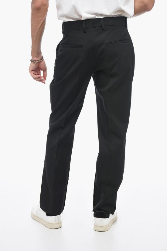  오프화이트 트레이닝/조거 팬츠 OMCA248F23FAB0031010 Black - OFF WHITE