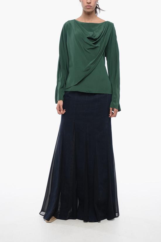  끌로에 블라우스 CHC23WHT330043M8 Green - CHLOE