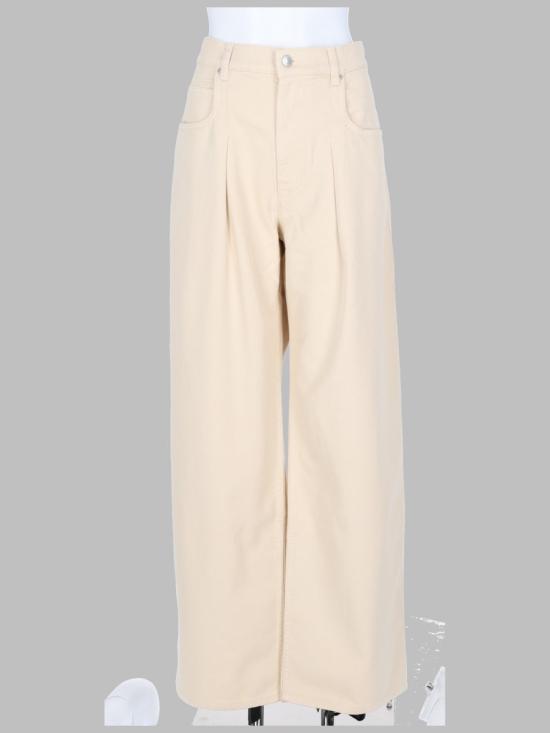 26FW 이자벨마랑 로다이나 가먼트 다이드 데님 진 PA0554FA B1H07I23EC BEIGE